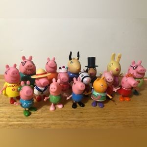 Peppa pig figures